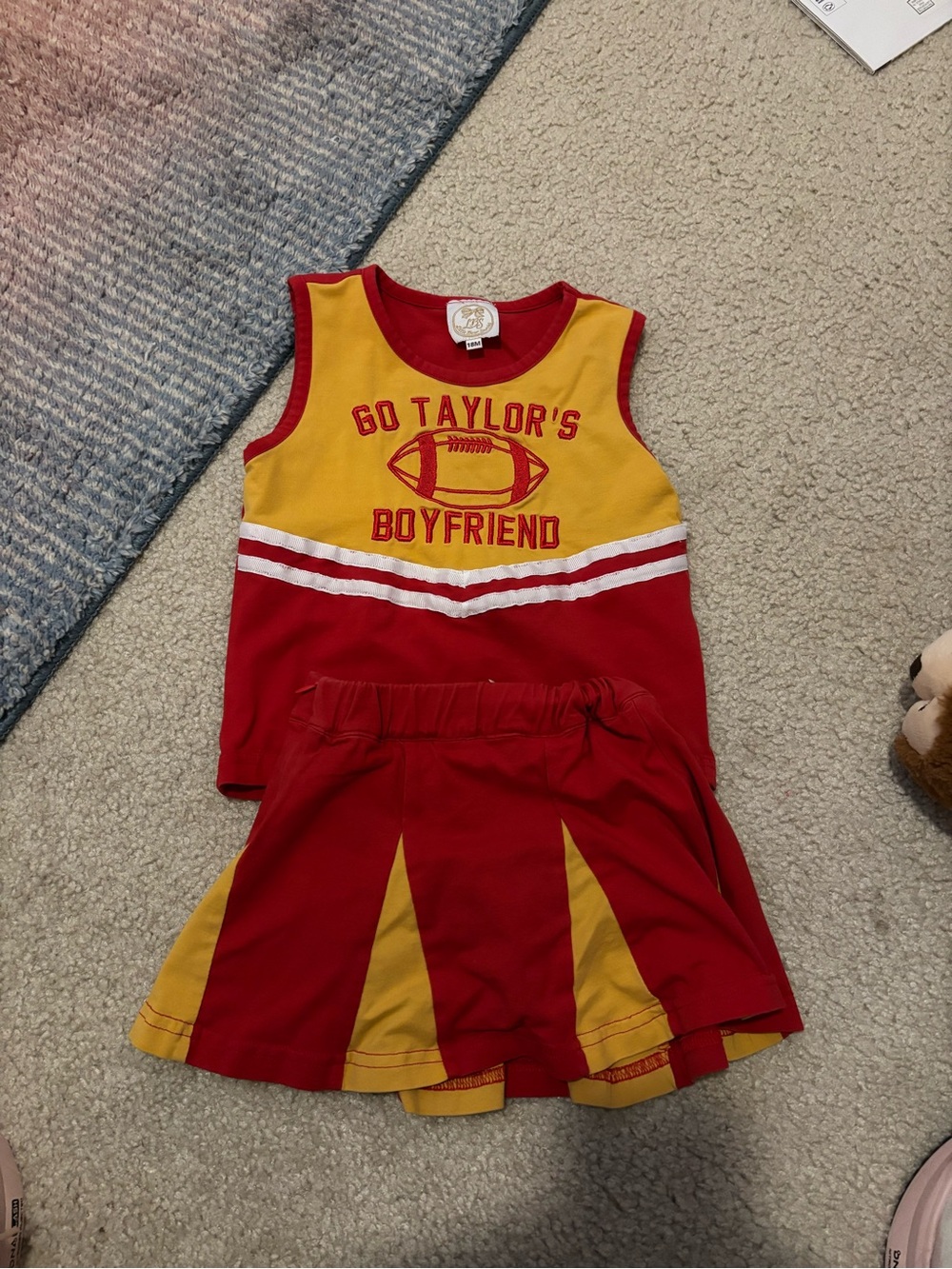Cheer uniform size 18month